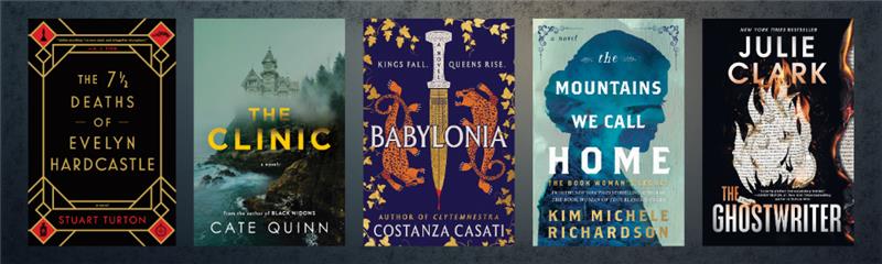 banner of book covers